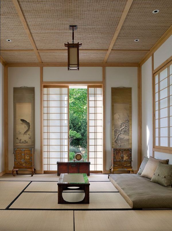 Beautiful Japanese-inspired living space