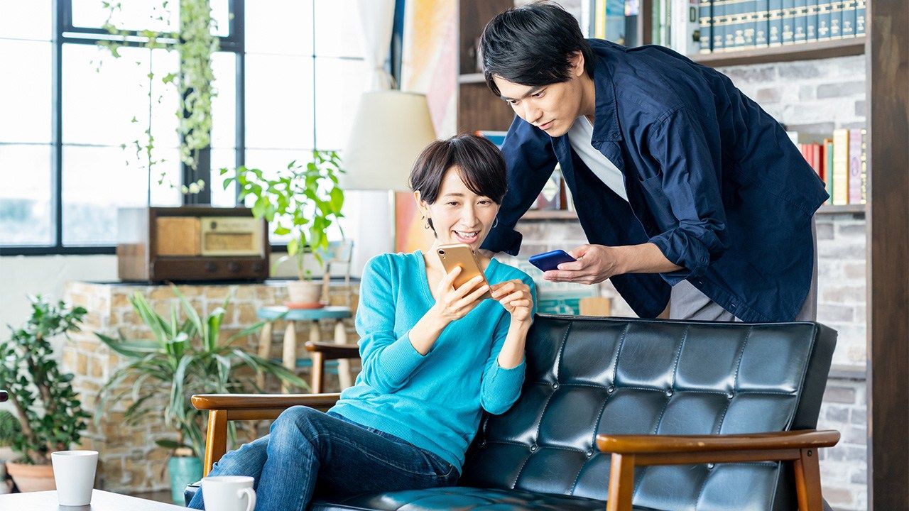 Japanese minimalist living room